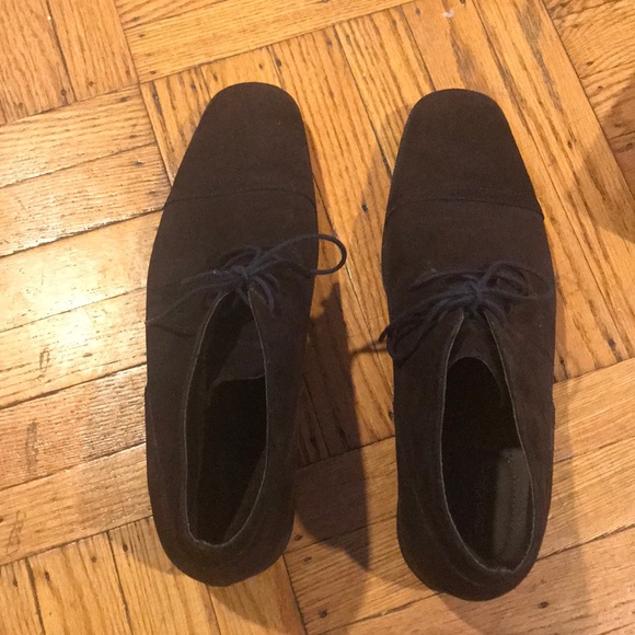 Men’s brown suede Calvin Klein Shoe Boots. - Picture 5 of 5